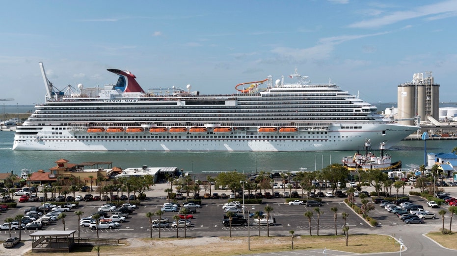 The Carnival Magic cruise ship