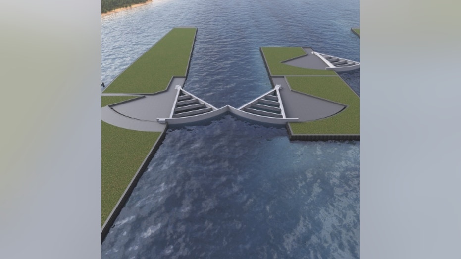 Hurricane Barrier design