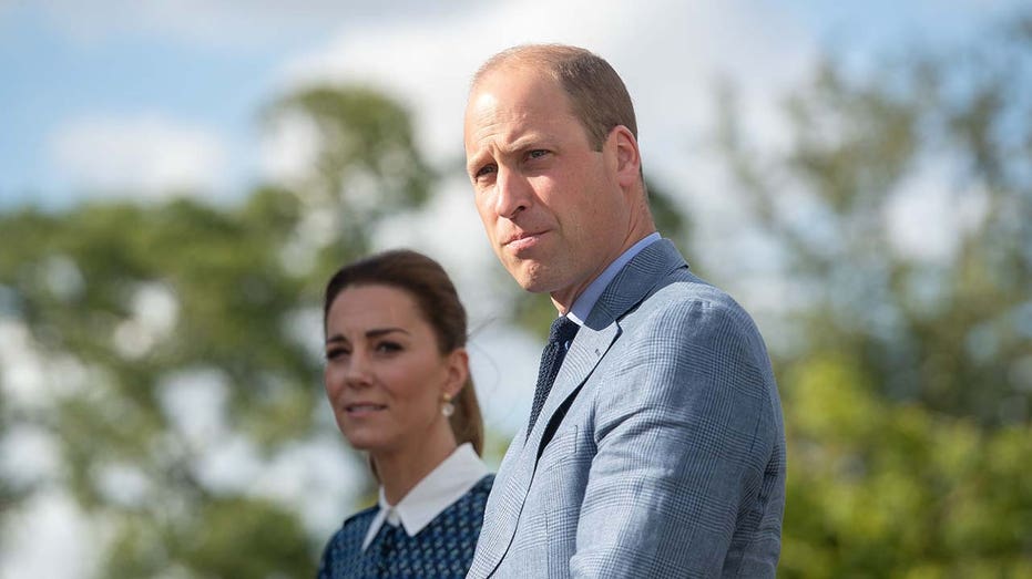 Prince William with Kate Middleton