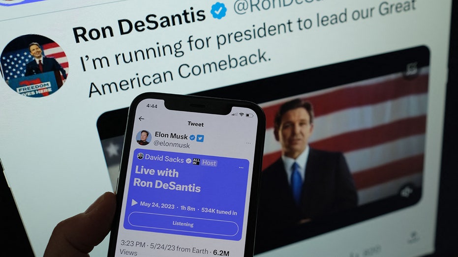 Twitter Spaces DeSantis announcement