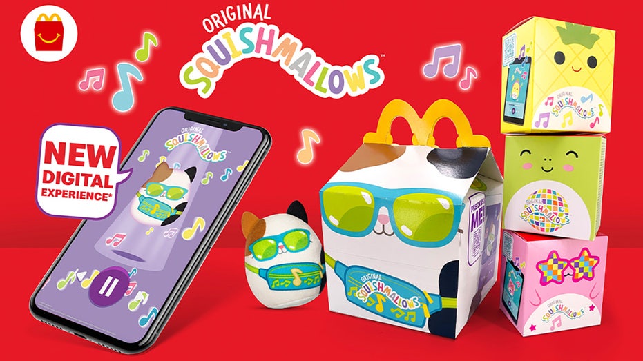 Squishmallows plush toys are coming to McDonald's Happy Meals Fox
