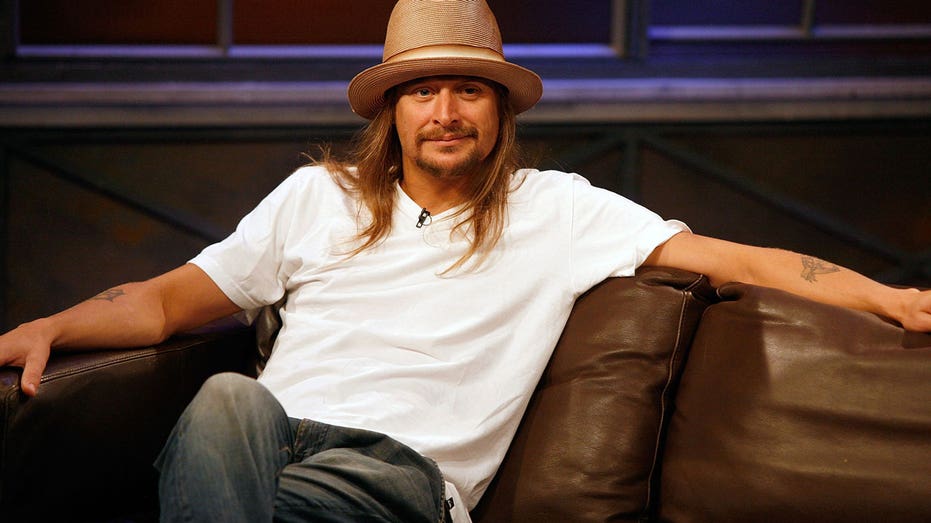 Kid Rock sitting down