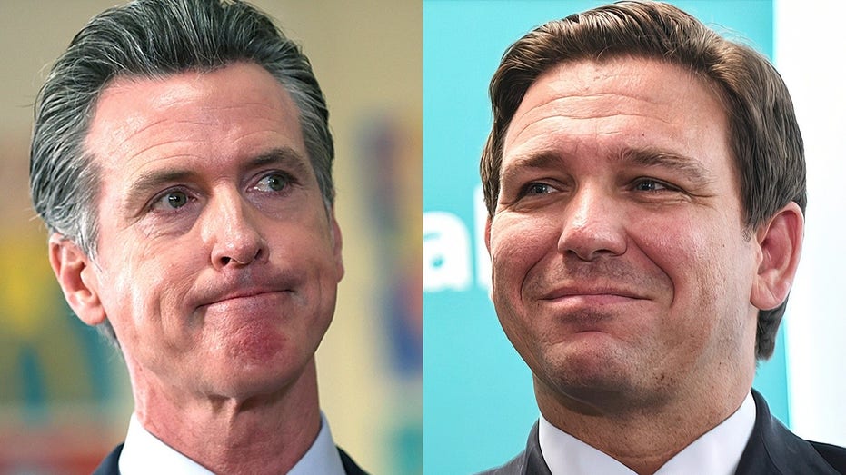 Gavin Newsom Ron DeSantis