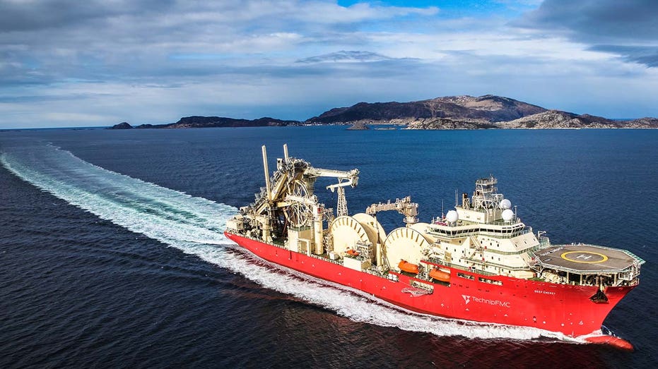 The TechnipFMC pipelay vessel