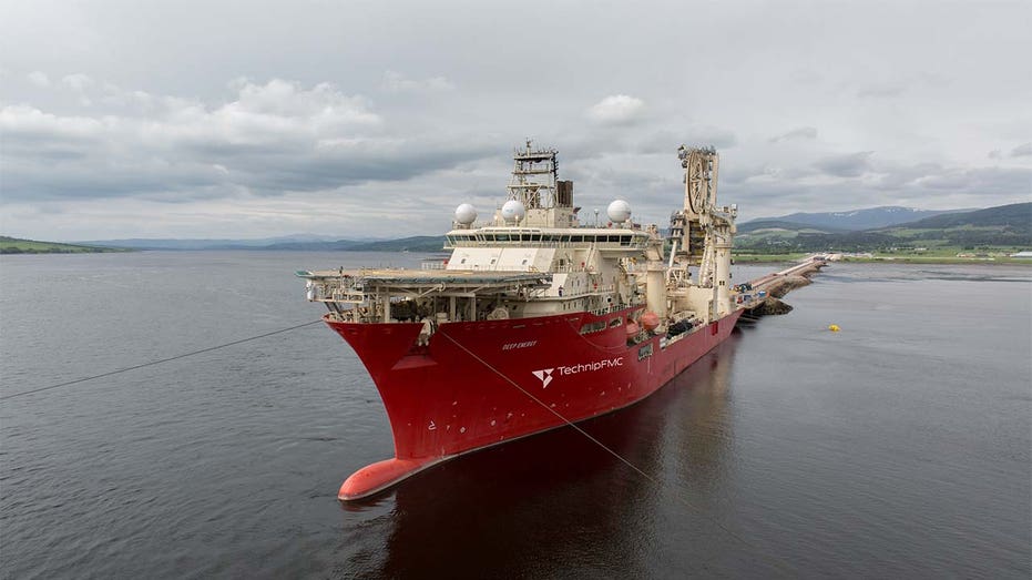 The TechnipFMC pipelay vessel