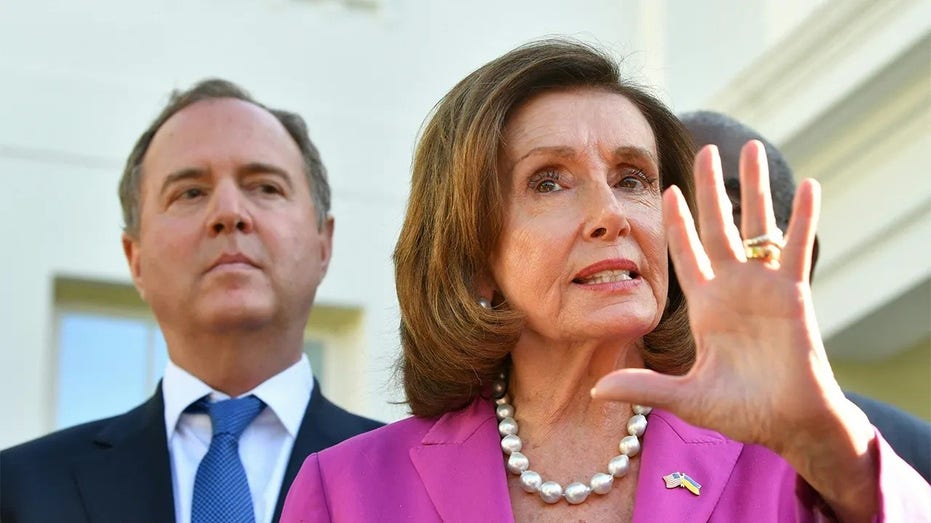 Nancy Pelosi and Rep. Adam Schiff