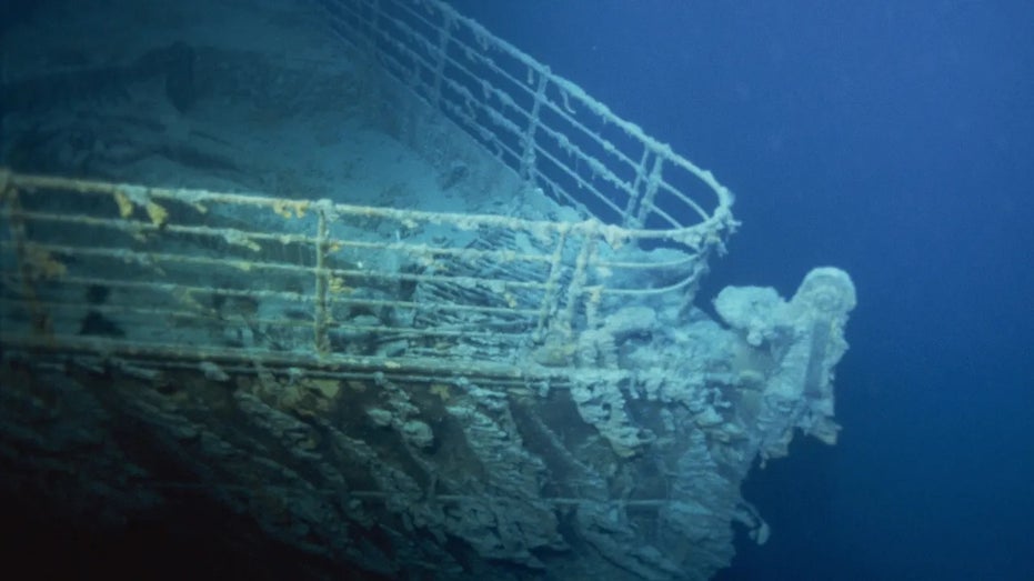 Titanic remains shipwreck