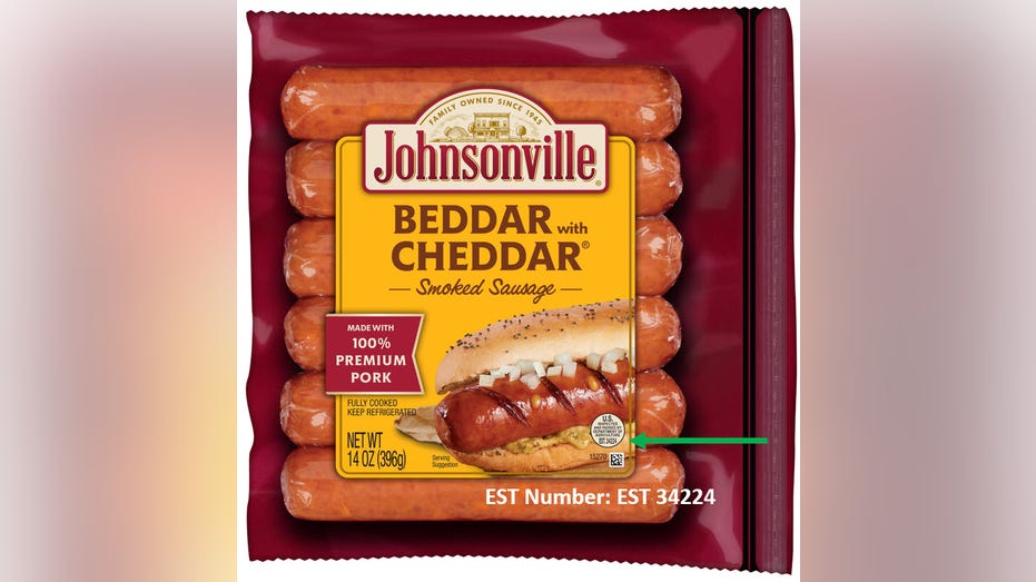 Beddar Cheddar sausage links