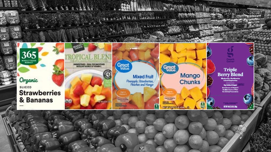 Some frozen food items
