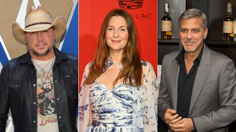 jason aldean, drew barrymore, george clooney