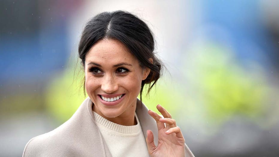 Meghan Markle smiling