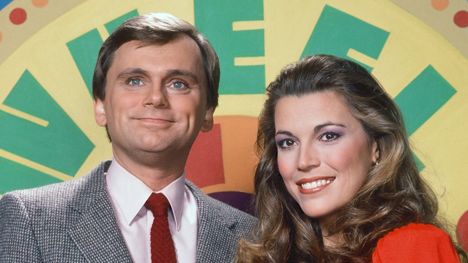Pat Sajack and Vanna White in the 1980s
