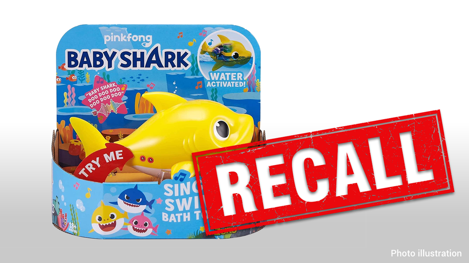 Over 7 Million Baby Shark Toys Recalled Over Risk Of Impalement Fox   Recall For Shark Toys 