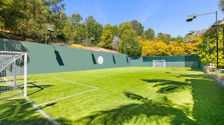 Rod Stewart's soccer field