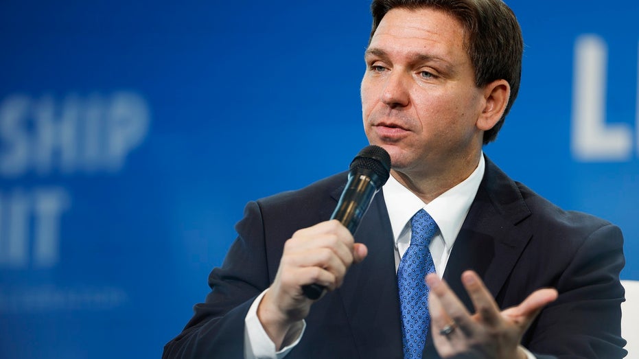 Ron DeSantis speaks at Heritage Foundation