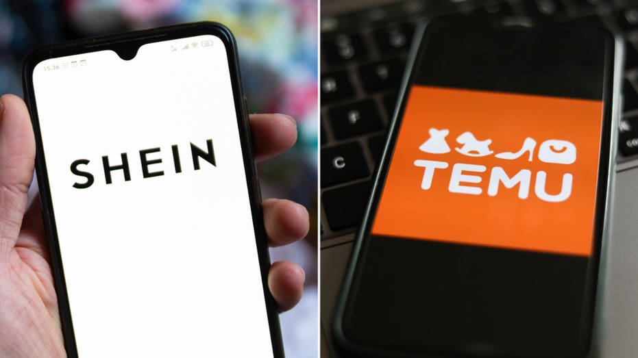 Shein Temu logos