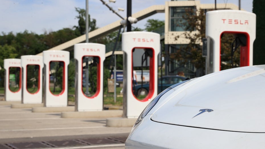 Tesla Supercharger station