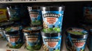 Pints of Unilever brand Ben &amp;amp; Jerry's ice cream for sale at a store in Dobbs Ferry, New York, U.S., on Wednesday, Jan. 19, 2022. 