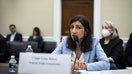 Lina Khan, chair of the Federal Trade Commission (FTC), speaks during a House Appropriation Subcommittee hearing in Washington, D.C., US, on Wednesday, May 18, 2022. The hearing is titled &quot;Fiscal Year 2023 Budget Request for the Federal Trade Commission and the Securities and Exchange Commission.&quot; 