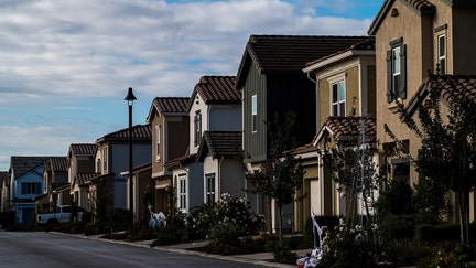 Homes in Rocklin, California, US, on Tuesday, Dec. 6, 2022. A record number of homes are being delisted as sellers face a sharp drop in demand, according to real estate brokerage Redfin. Photographer: David Paul Morris/Bloomberg via Getty Images