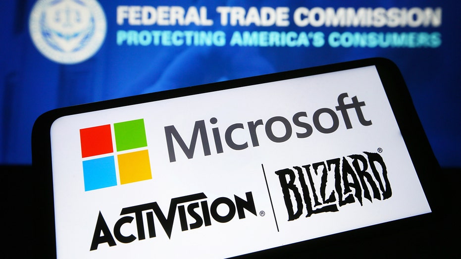 Activision, FTC logos