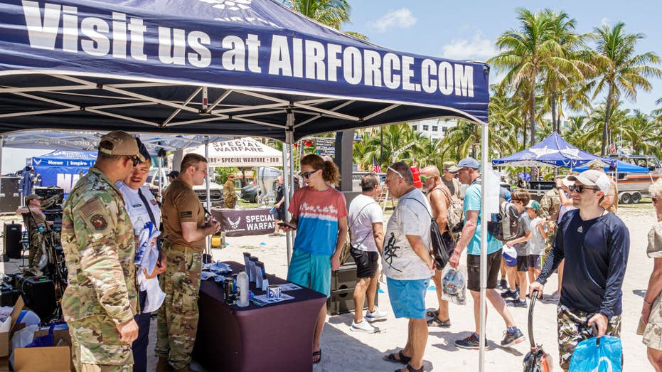 Air Force recruiting event