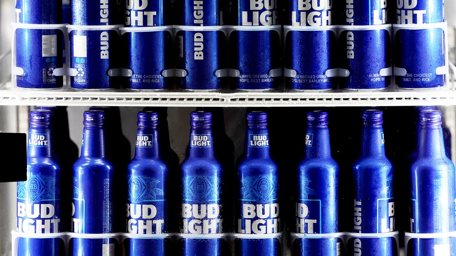 Bud Light cans