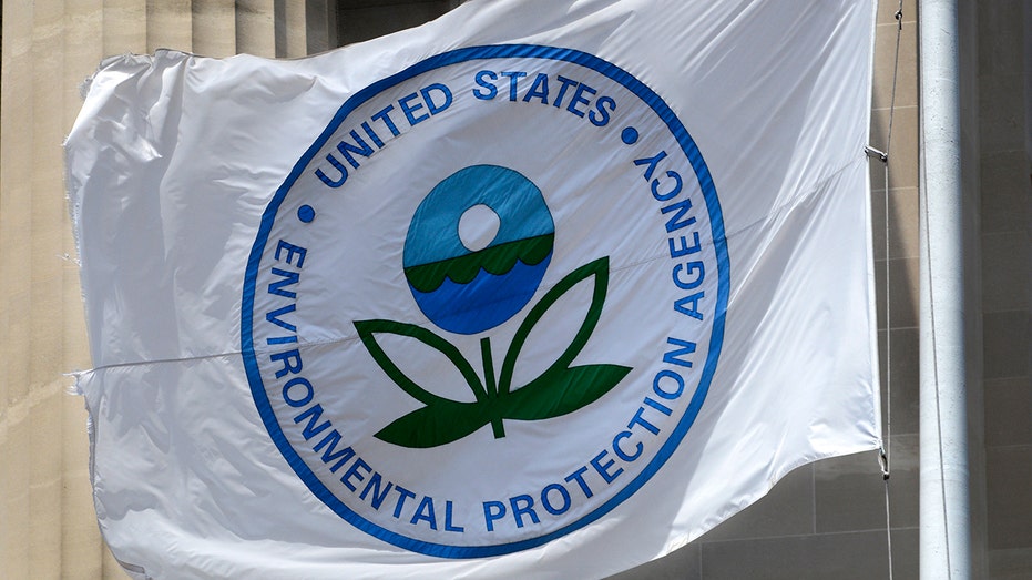 EPA logo on a flag