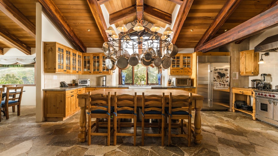 kitchen in james camerons house
