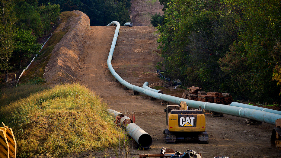 Mountain Valley Pipeline construction in Virginia