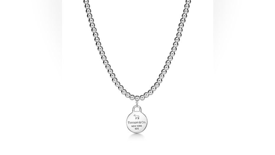 Round Tag Bead Necklace