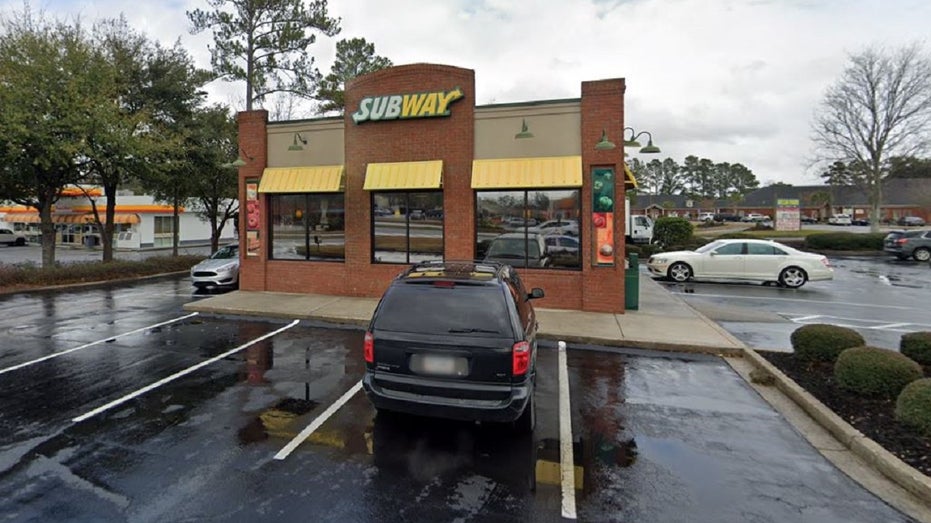 Georgia Subway restaurant sign