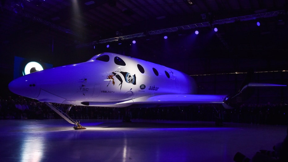 Virgin Galactic's new SpaceShip Two VSS Unity spaceship