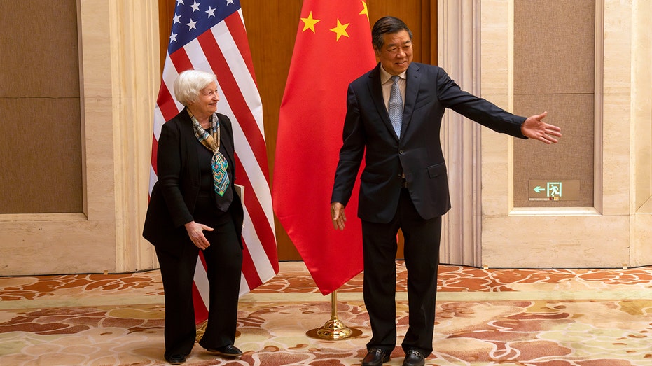 Janet Yellen meets Chinese counterpart abroad