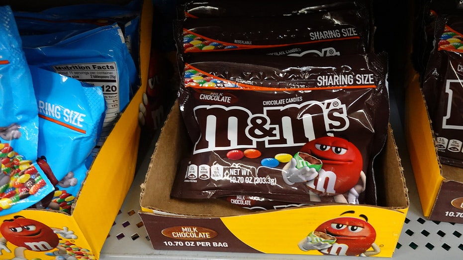 Packages of M&M's