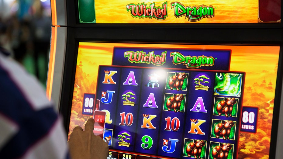 An Aristocrat Gaming slot machine