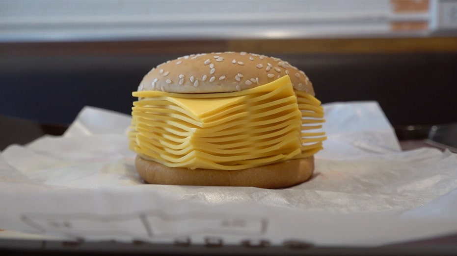 Burger King Thailand's new "Real Cheeseburger" has only cheese