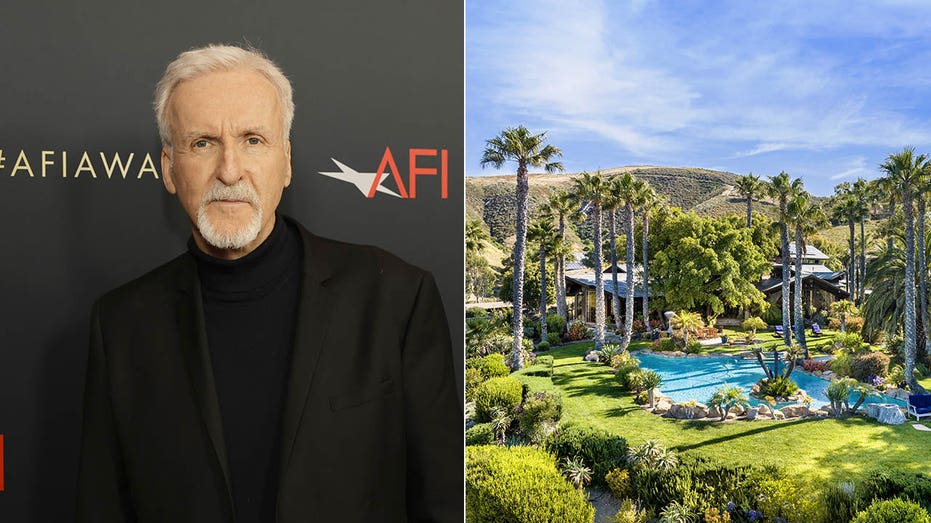james cameron/ranch with pool