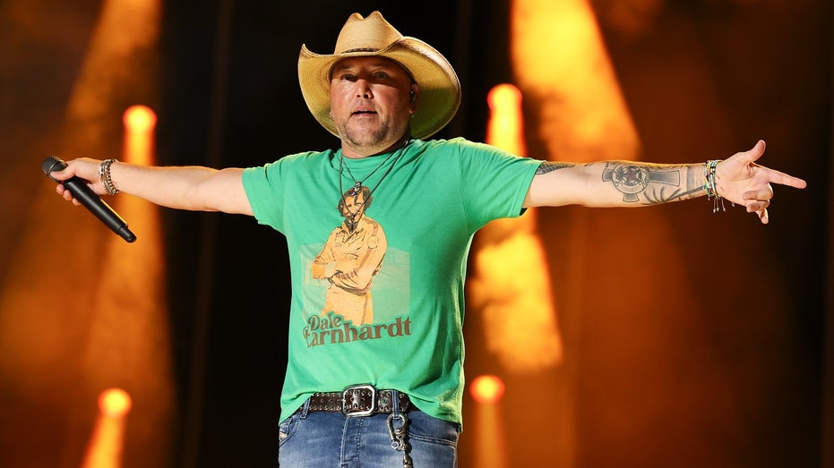 Jason Aldean performs in concert