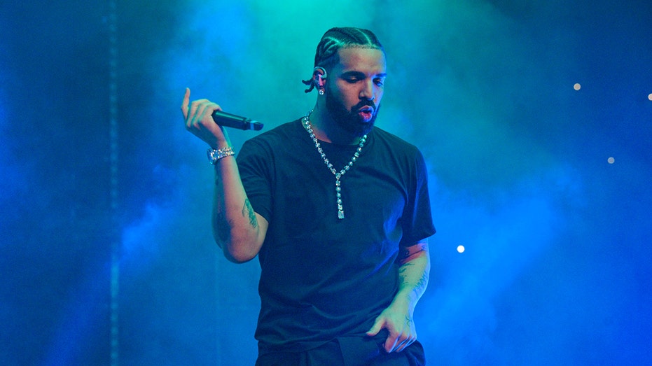 Rapper Drake performs in Atlanta