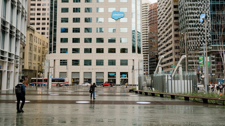 people walking in front of san francisco offices