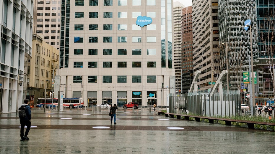people walking in front of san francisco offices