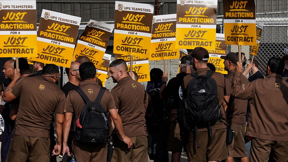 United Parcel Services (UPS) workers