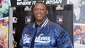 Carl Banks attends Starter x MLB Bronx Bubble Jacket unveiling at the MLB Flagship Store on July 25, 2023 in New York City. 