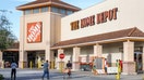 Miami, The Home Depot, exterior and parking lot. 