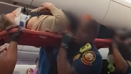 Injured passengers carried off Delta plane in stretchers after severe turbulence: video