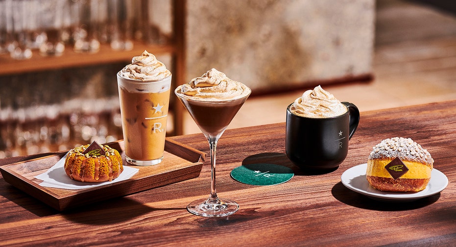 starbucks reserve fall menu