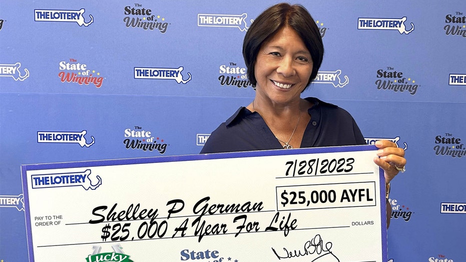 Lucky for Life lottery winner Shelley German
