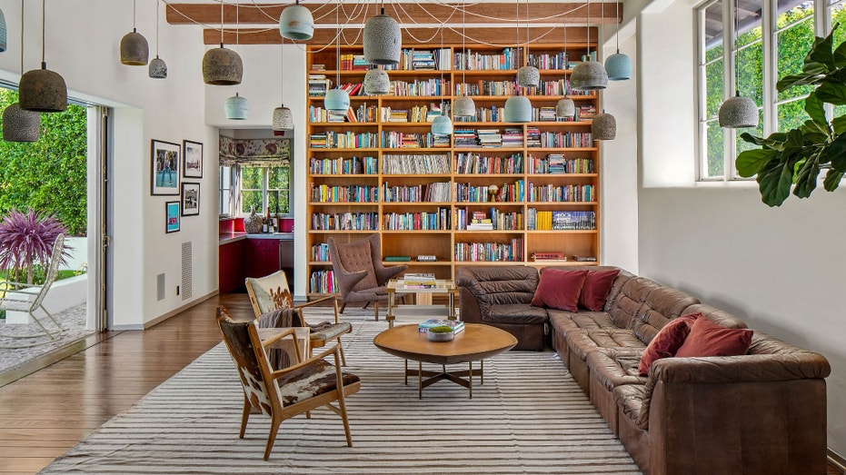 Howard Hughes Mansion Bookcases