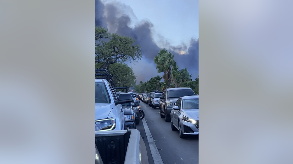 Smoke in Lahaina